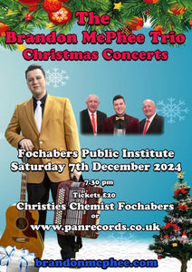 BRANDON McPHEE TRIO CHRISTMAS CONCERT - FOCHABERS PUBLIC INSTITUTE